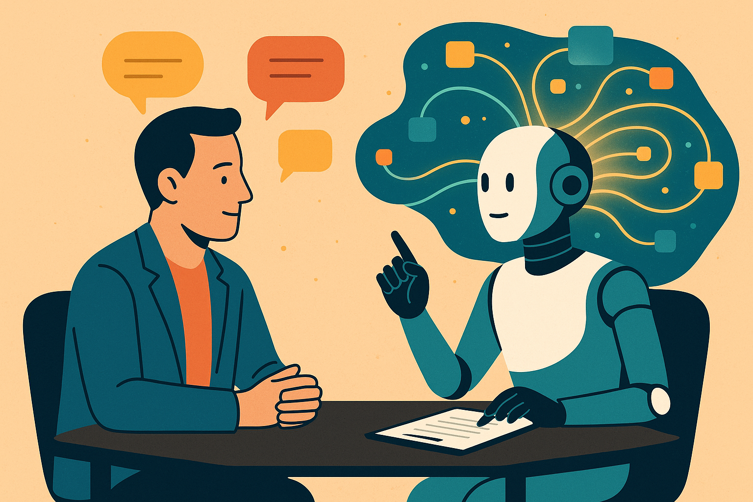 AI Interview Method Scattered Thoughts